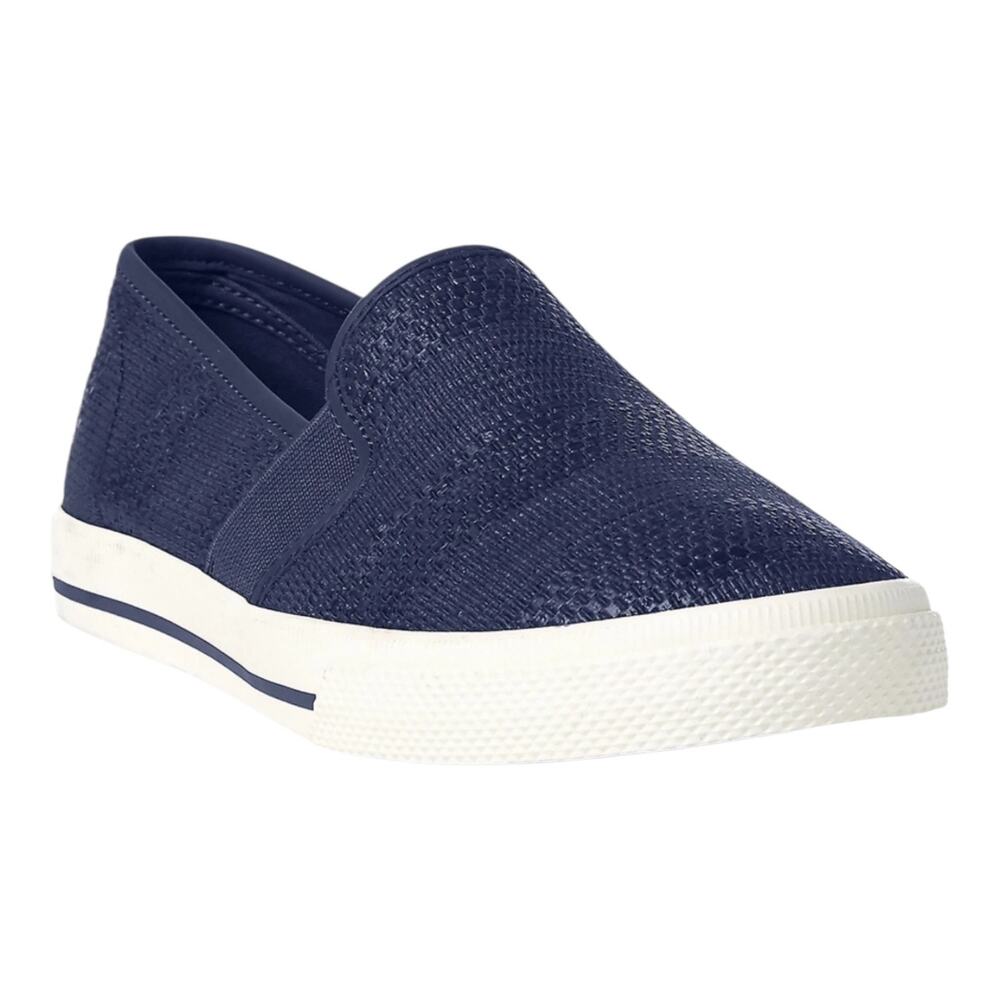 Lauren Ralph Lauren Women's Jinny Slip On Sneakers Navy Size 9